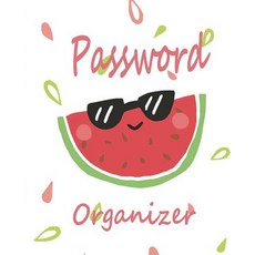 (영문도서) Password organizer: Password keeper book 7.5x9.25" 120 pages 2 entries per page big column... Paperback, Createspace Independent Pub..., English, 9781721059164