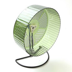 키드스토어 골든 햄스터 고슴도치 용품 무소음 대형 쳇바퀴 24Cm, 1개, 그린