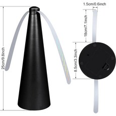 DS NA 배터리로 퇴치기 벌레 실내외 파리 퇴치 보호 테이블탑 작동되는 도구 방제 해충 전기, bla, 1개