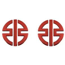 호환 가와사키 닌자 3D 오토바이 스티커 로고 데칼 H2 Zx6R Zx12R 400 650 1000 용, 01 Red