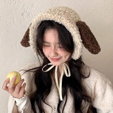 겨울 귀마개 털 귀도리 방한 여성 여자 귀여운 고양이 곰돌이 뽀글이 패션 귀덮개 귀싸게
