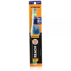 Reach Ultraclean 부드러운 칫솔 프리 커버 포함 다양한 색상, Reach Ultraclean 부드러운 칫솔, 프리 커