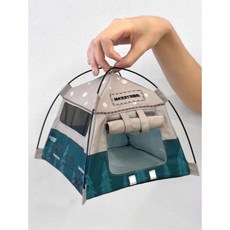 台灣爆款 娃衣 配件 娃娃配飾 娃娃的專屬屋12分露營小帳篷拍攝道具迷你帳篷10cm棉花娃娃屋禮物, 娃用小帳篷（15cm左右）, 1個