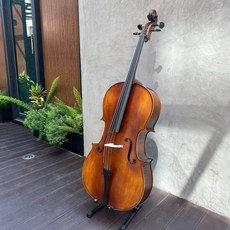 巴哈樂器 4/4 虎紋霧面大提琴, 詳見包裝