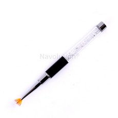 1 Pcs 네일 아트 라인 조각 드로잉 펜 디자인 브러쉬 세트 크리스탈 다이아몬드 막대 광선 요법 UV 젤 페인팅 브러쉬 매니큐어 도구, 04, 1개