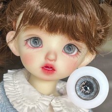 구체관절인형 안구 반짝이 눈알 ob11 사용가능 10mm12mm14mm 16mm 홍채, 1개
