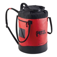 伊凱文戶外 PETZL BUCKET 45L 立式包袋 繩袋 登山裝備整理袋, Red