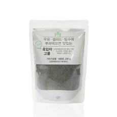 흑임자 가루 고물 400g (200g X 2개) 검정깨 가루 분말, 1개
