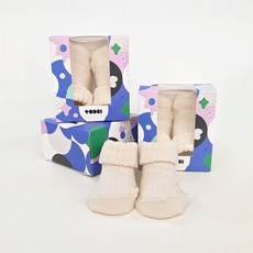 주아유 신생아 유아용 아기 양말 2개구성