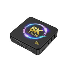 PYHO TV셋톱박스 I96 스마트TV박스 Android14 안드로이드4K TV BOX, 1개, I96 King ATV(2GB+16GB)