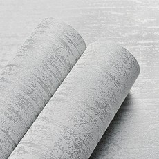 혜신 강력 접착식 만능실크벽지 습기방지 결로방지 럭셔리 호텔 벽지, 회색