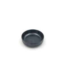 업소용 블랙 체크 메라민 굽찬기0호 8.1x2.4cm 양념소스종지