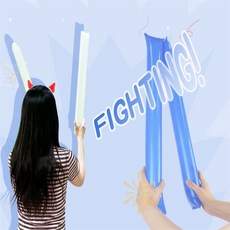 구니스토어 팡팡이 응원도구 치어리더응원도구 농구응원도구 체육대회용품, 레드