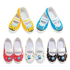 아사히 꼬마버스타요 유아동 남아 여아 공용 어린이집 유치원 면 실내화