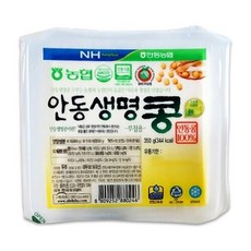 안동농협 안동생명콩 두부 부침용, 16개, 350g
