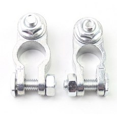 자동차 배터리 터미널 밧데리 납단자 미니 12mm 양극 음극, 1개