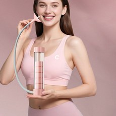 폐활량 늘리기 복식호흡 트레이너 흉곽호흡기 복근 뱃살 단계별 덤벨 훈련기구, 필크, 1개