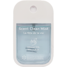 퀀텀센트 휴대용 손소독제 미니 휴대용 세니타이저 스프레이 미스트 손소독제 센트클린미스트-코튼비누, 2개, 38ml