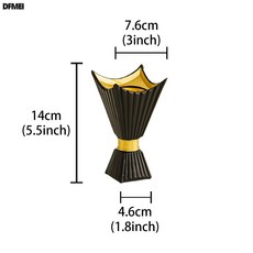 DFMEI 簡約現代中東阿拉伯方角聖盃香爐輕奢香薰爐家居客廳桌面裝飾擺件, 1個