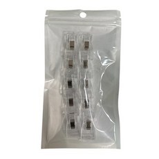 永昇縫紉 强力夾縫紉用 透明強力固定夾 多層布料固定 拼布夾 手工藝必備, 透明, 1個