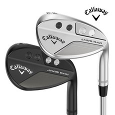 (캘러웨이) 2022년 죠스 RAW 크롬블랙 스틸경량스틸 웨지, (크롬) 경량스틸 52도