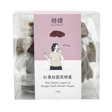 糖鑽 紅棗桂圓黑糖薑, 160g, 1個