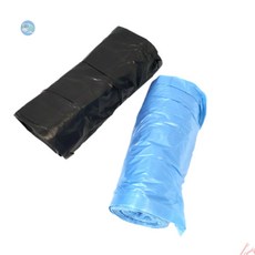 노엘세상 롤백 일회용 비닐봉투, 블랙