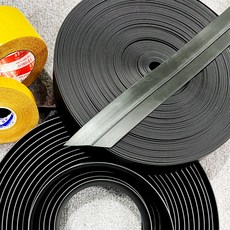 diy 잘라쓰는 매트 논슬립 고무 테두리, 1개, 높이 5mm/ 길이 1m씩