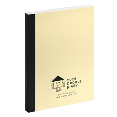 아이코닉 2026 두들 다이어리 위클리 플래너 스케줄러, 04 Pastel yellow, 1개