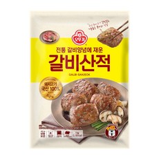 오뚜기 갈비산적, 1kg, 2개