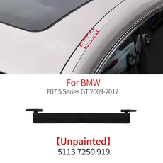 BMW F07 자동차 지붕 레일 몰딩 트림 지붕 수화물 랙 커버 플레이트 BMW 시리즈 528 530 537 GT 용 러닝 워, 01 China Mainland, 04 Unpainted