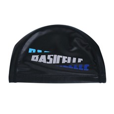 BASIC ELLE 成人矽膠帽 游泳帽 BES-RC08, 黑色_BES-RC08K