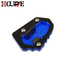 오토바이 킥 스탠드 사이드 확장 확대기 플레이트 패드 적합, 1개, 11. Blue-NO LOGO
