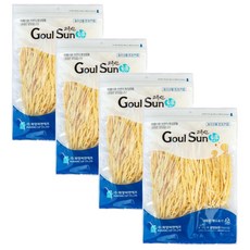 [고울선] 손질한 황태채 황태 실채 속살채 순살 가시제거 자연건조 150g, 4개