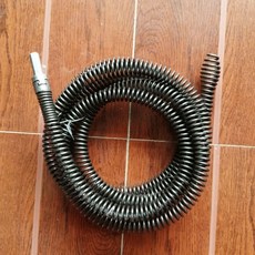 水管疏通器 彈簧疏通器 廚房地漏馬桶下水道, 1.3米頭簧帶連接桿