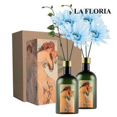 라플로리아 꽃 디퓨저, 2개, 500ml, S3제주동백향/B8거베라L12/스카이