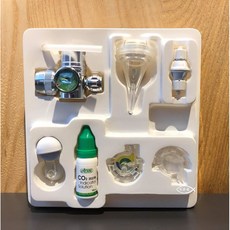 ISTA 伊士達CO2配件組套組，1L/2L/3L鋁瓶，基本/減壓/進階/專業/頂級型，上開/側開可選, 1個, 進階型 CO2  配件組(側開式)