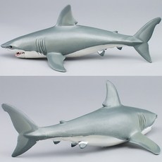 남자아이선물 고래 벨루아 상어 장난감 해양 바다동물 모형 피규어, 1개