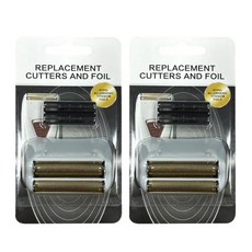 AND &is 포일 면도기 TS1 (17150 17235 17220) 및 TS2 (17200)에 적합 골드 2팩 교체용 326064, AND &is 포일 면도기 TS1 (17150, 172