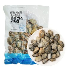 (배터짐) 깔끔 손질해감된 껍데기있는 자숙 바지락 (일요일&당일발송), 1개, 500g