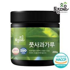 [서울한방협동조합] 토종마을 국산풋사과가루 200g, 1개