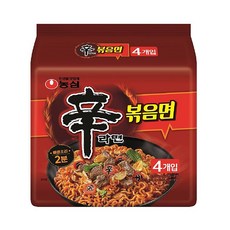 봉지라면 농심 신라면 볶음면 131g, 64개