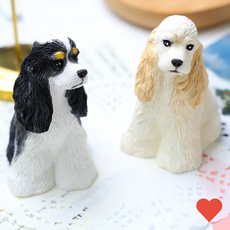 수제제작 강아지 선물 디퓨저 방향제 코카스패니얼 멈머 견주 피규어 석고 집들이, 석고_방향제___블랙__끌로에우먼, 석고_방향제___블랙__끌로에우먼