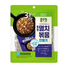 풀무원 3분간편 통영멸치볶음 만들기, 1개, 220g