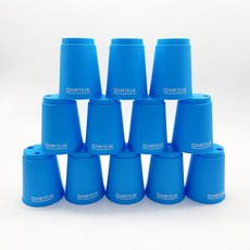 학토재 팀빌딩 투게더 컵 쌓기 컵 (스피드 스태킹 컵 12개), 분홍, 1개