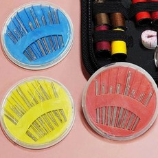 바늘 세트 바느질도구 뜨개바늘 재봉용품 실바늘, 본상품