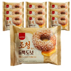 삼립 조청 듬뿍 도넛 남녀노소 좋아하는 달콤 간식, 10개, 60g