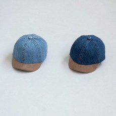 작은모자KC 숏챙청볼캡*FREE(48~50cm)*