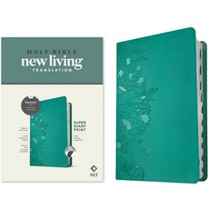 (영문도서) NLT Super Giant Print Bible Filament Enabled Edition (Red Letter Leatherlike Peony Rich Te... Imitation Leather, Tyndale House Publishers, English, 9781496458131