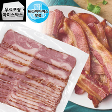 제이케이푸드 에쓰푸드 전지베이컨 500g 2.3mm, S 전지베이컨 500g (드라이아이스), 1개